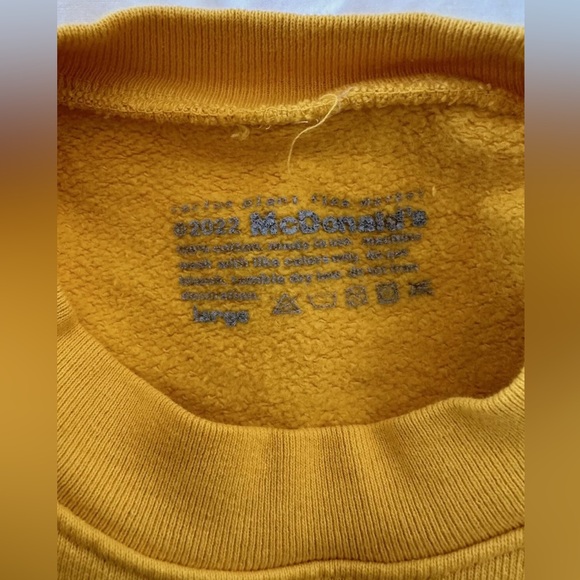 Cactus Plant Flea Market x McDonalds Crewneck and Hamburglar Toy - Picture 2 of 4